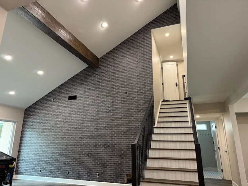 Wallpaper installation project in San Marcos, CA